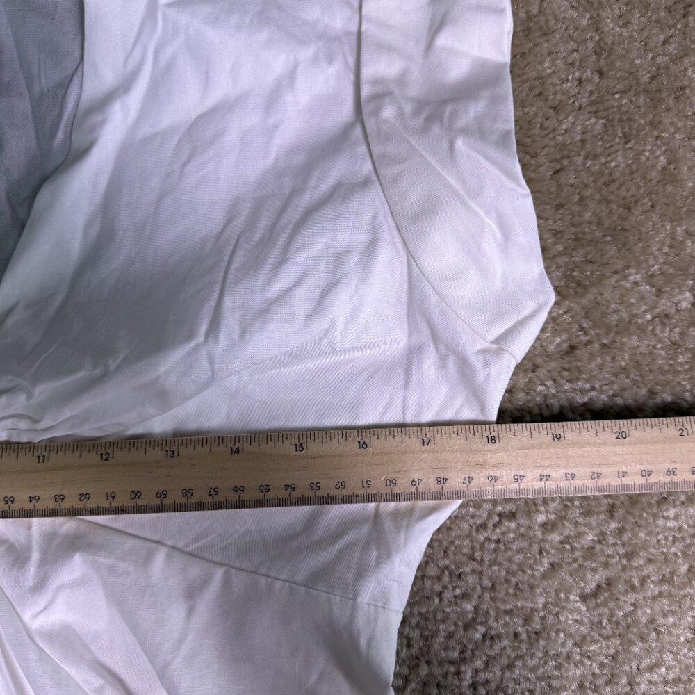 Steve Madden Women's Elastic Waist Sleeveless Mini Dress Size L White NWT E976 - Picture 10 of 12